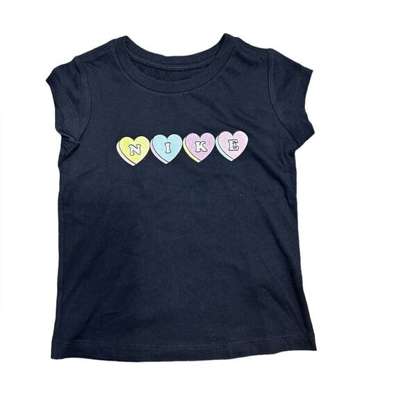 Nike Other - Nike Girls T-Shirt with Pastel Hearts